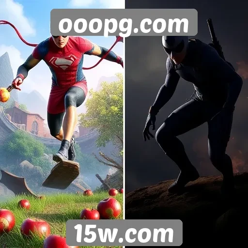 Comparativa de gráficos em jogos no ooopg.com